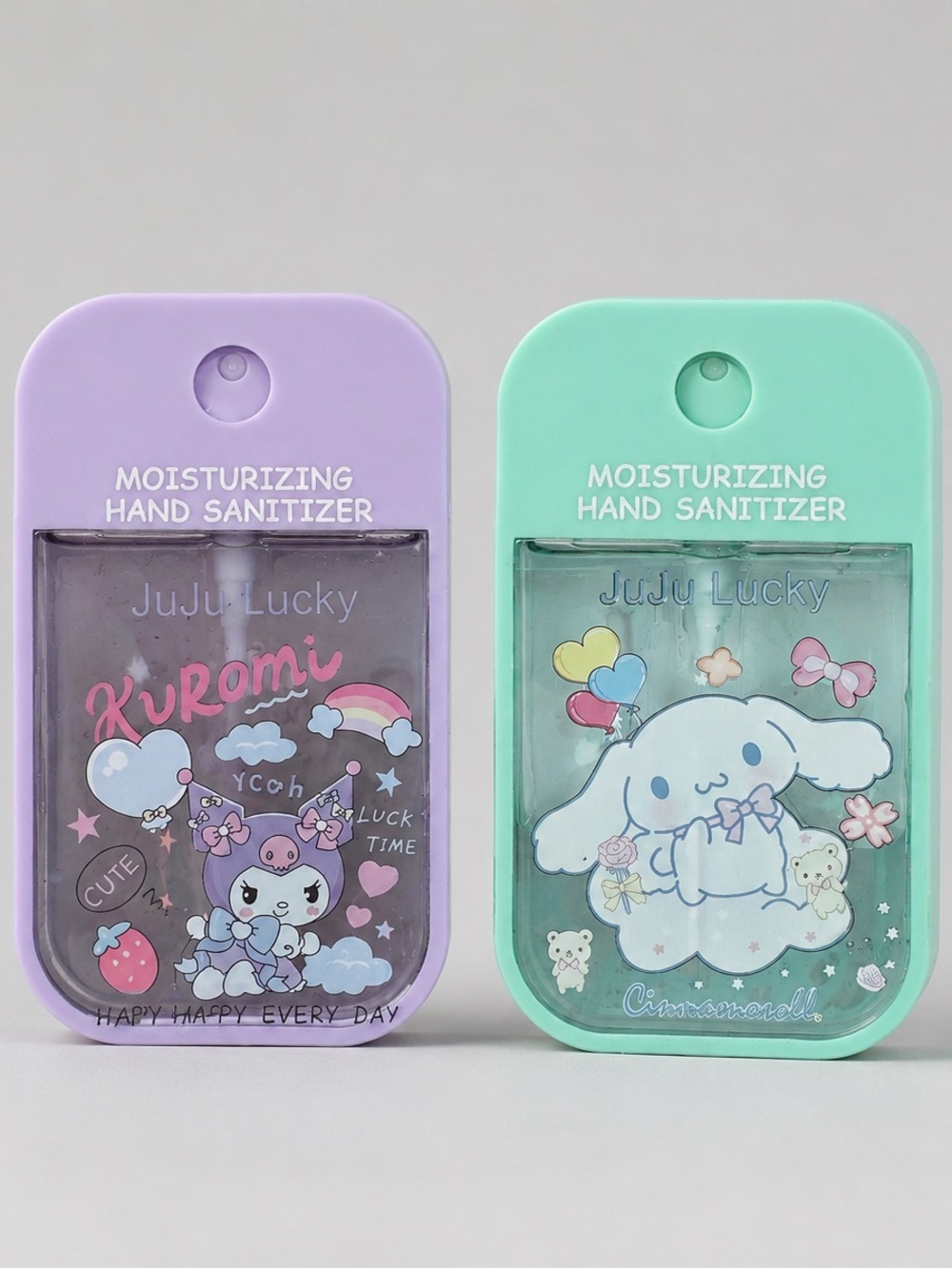 Kuromi & Cinnamoroll Moisturizing Hand Sanitizer Set – 2 Pack | Travel Size